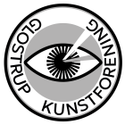 Logo for Glostrup Kunstforening